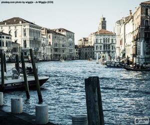 пазл Большой канал в Венеции, Италия